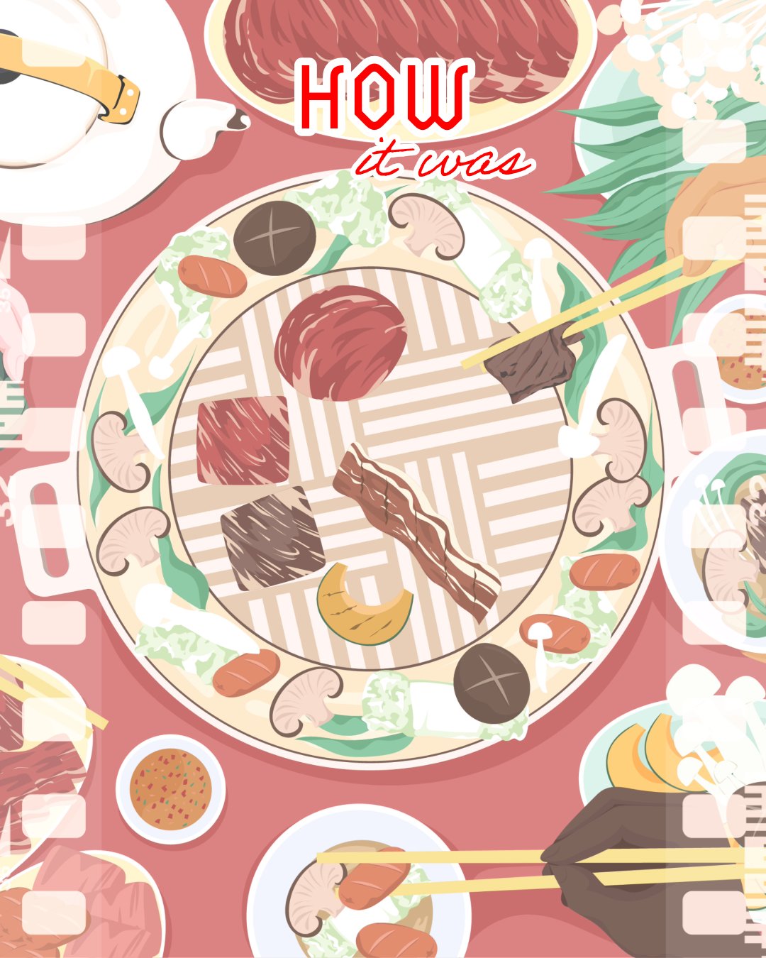 Cover for Adobe Express Photo Album Gathering Pink (12 Pages)