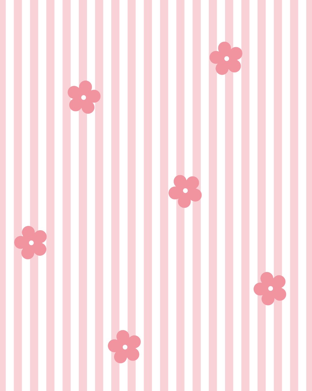 Cover for Adobe Express Background Pink Little Flowers (12 Pages)