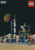 Cover for LEGO 920 Space Alpha-1 Rocket Base Retired Set Instruction