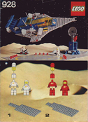 Cover for LEGO 928 Space Galaxy Explorer Retired Set Instruction