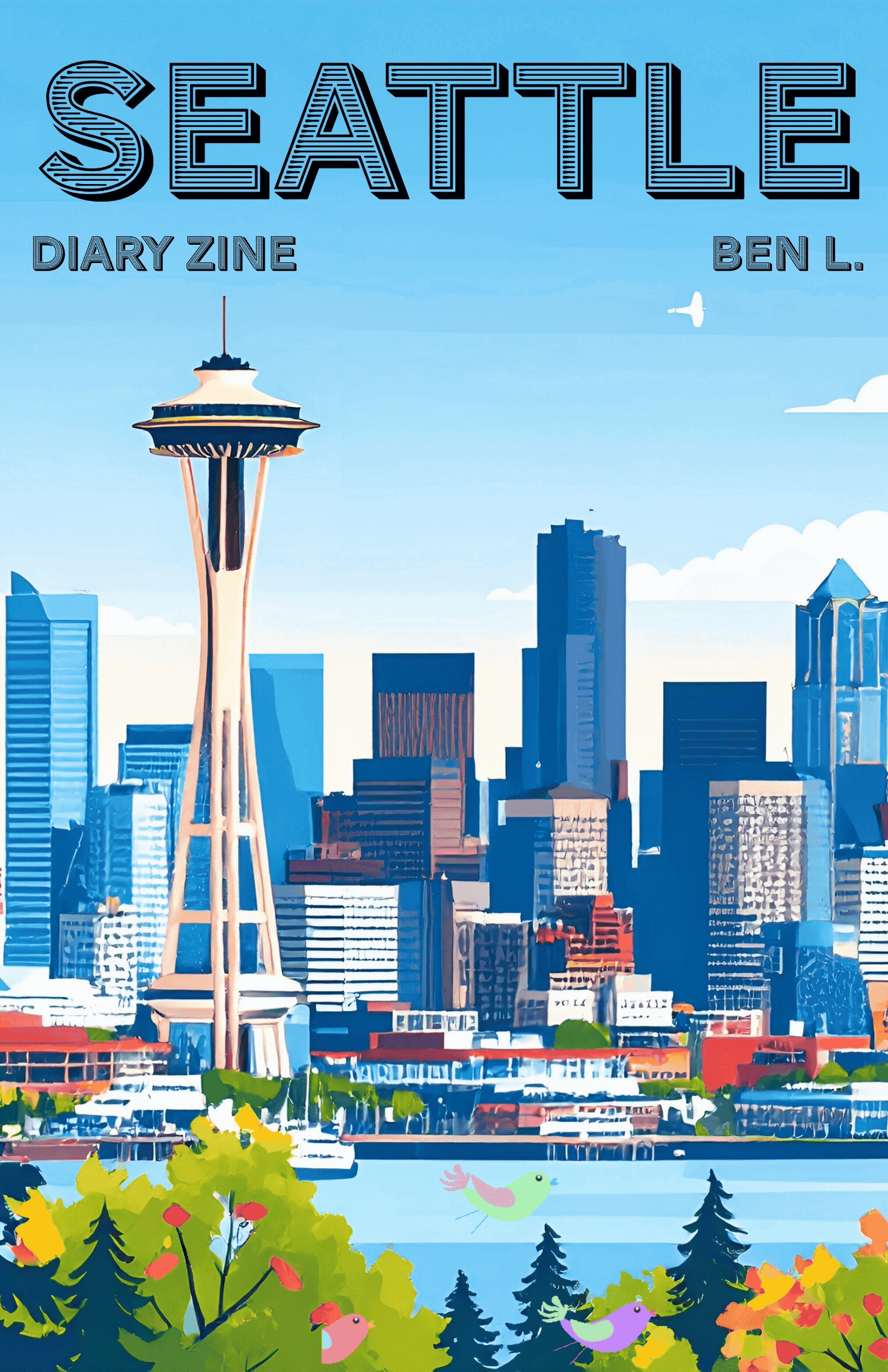 Cover for Seattle Diary Zine