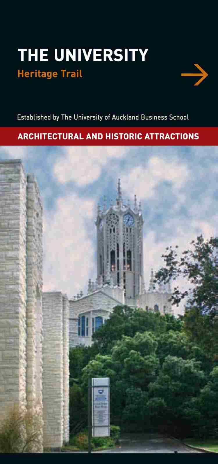 Cover for The University Heritage Trail - Architectural and Historic Wonders