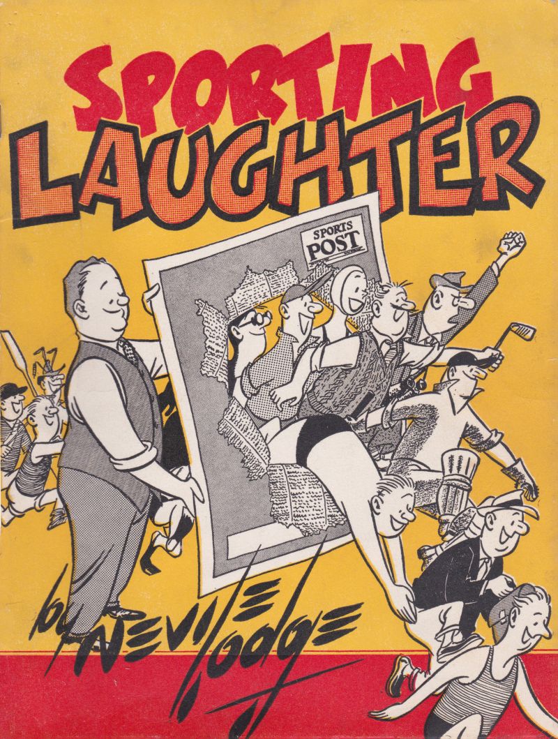 Cover for Sporting Laughter - A team of Sports Post covers fielded by NEVILE LODGE