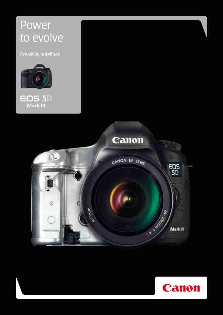 Cover for Canon EOS 5D Mark III