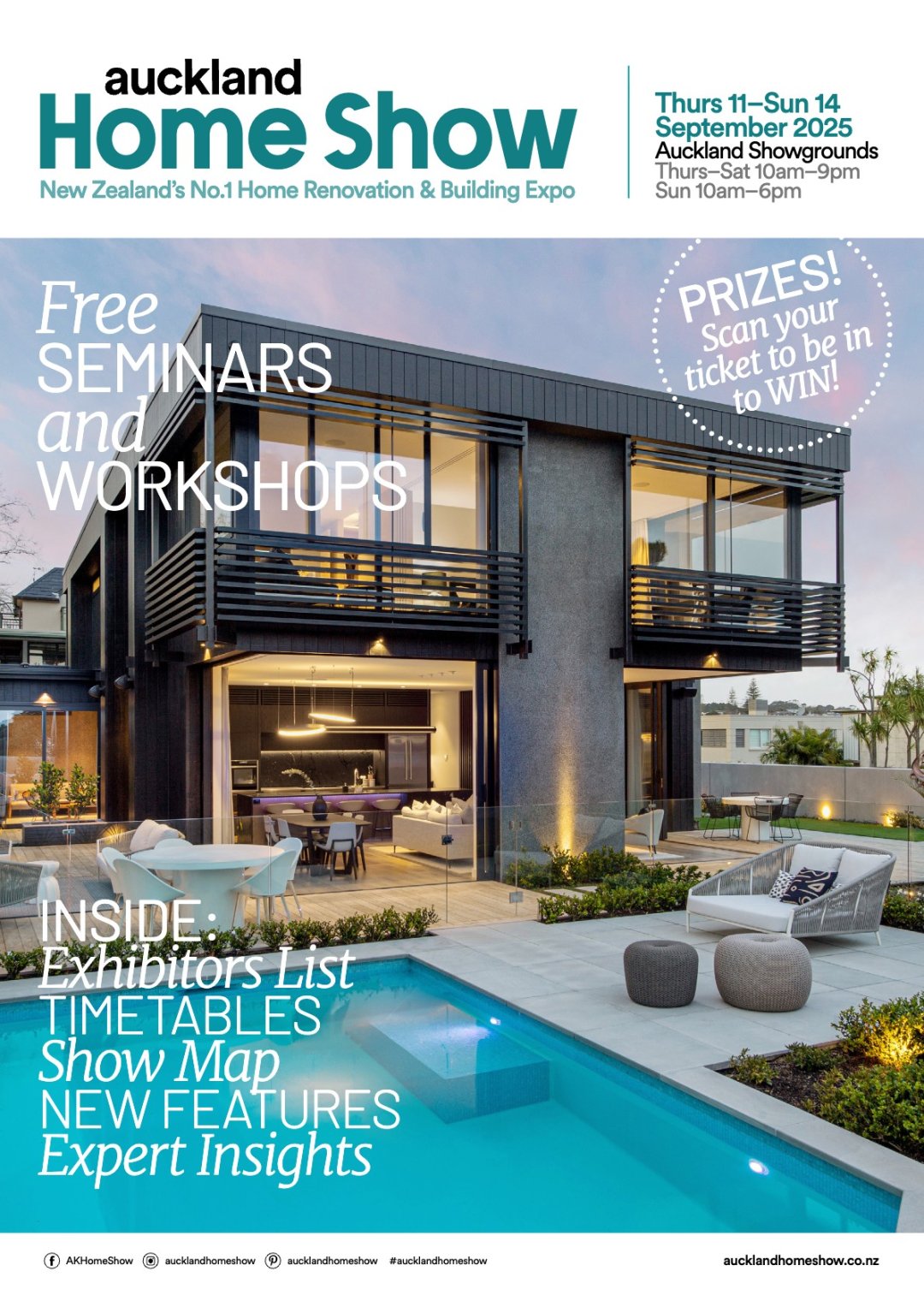 Cover for Auckland Home Show Guide September 2025