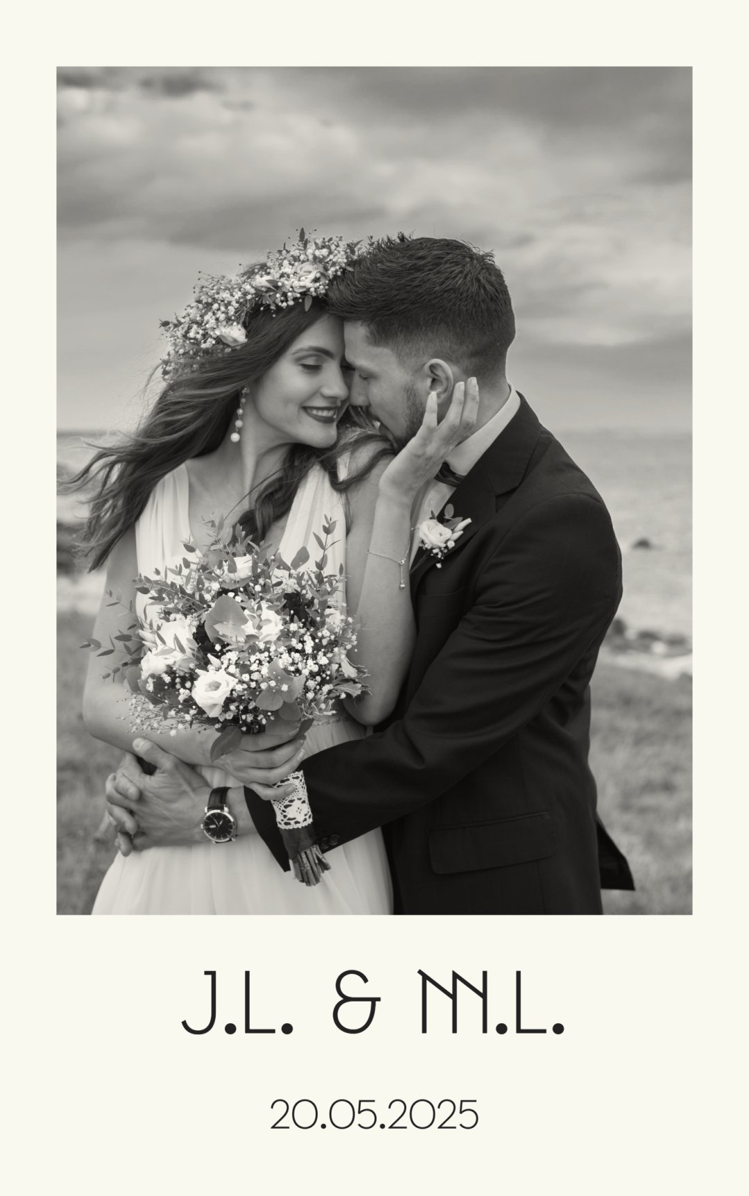 Cover for J.L. & M.L. Wedding Album