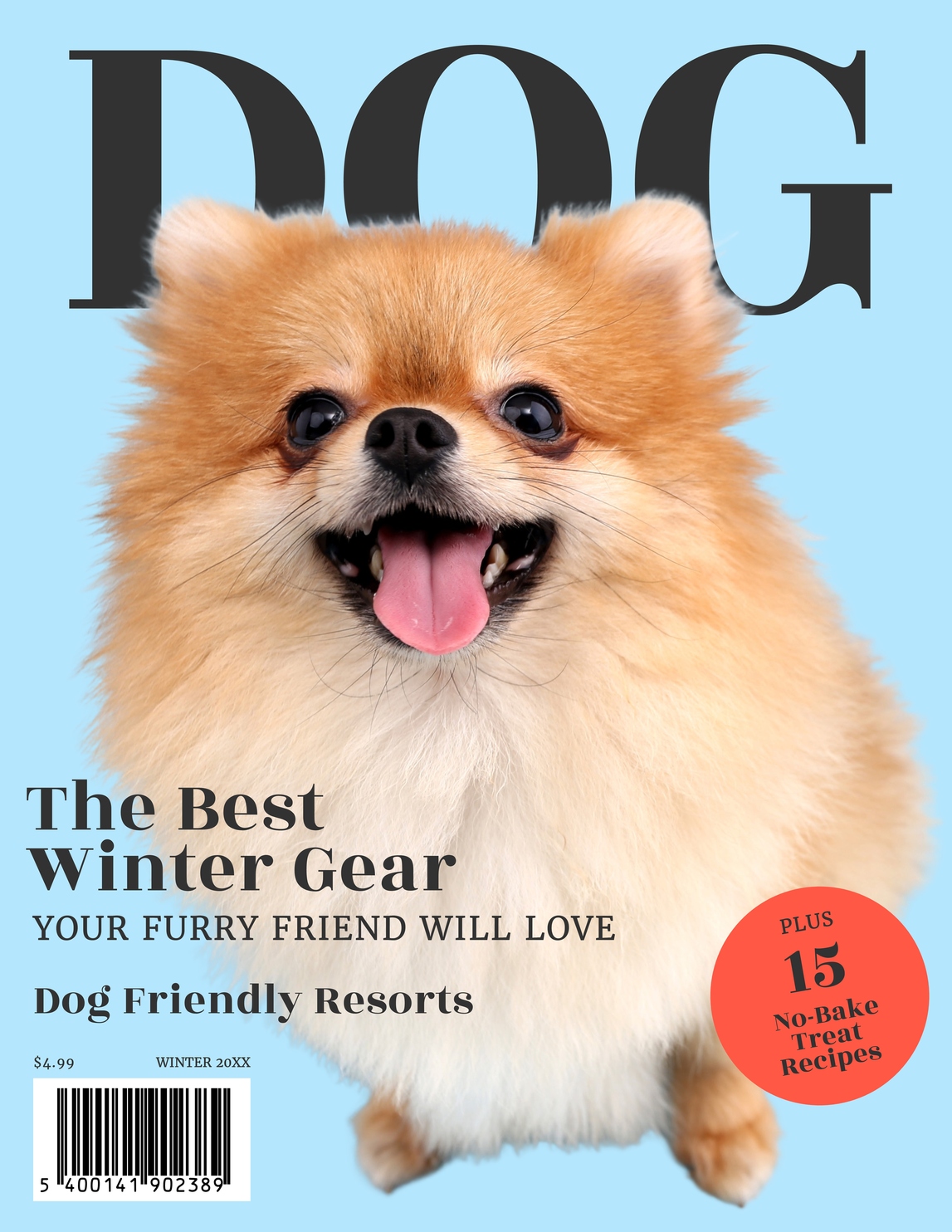 Cover for Dog Magazine