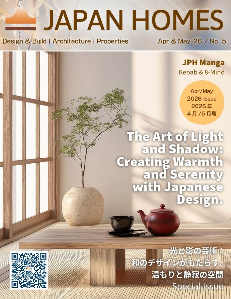 Cover for Japan Homes Monthly (April - May 2026 / No.5) Issue