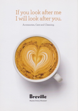 Cover for Breville® Master Every Moment® - Coffee Machine Care Guide