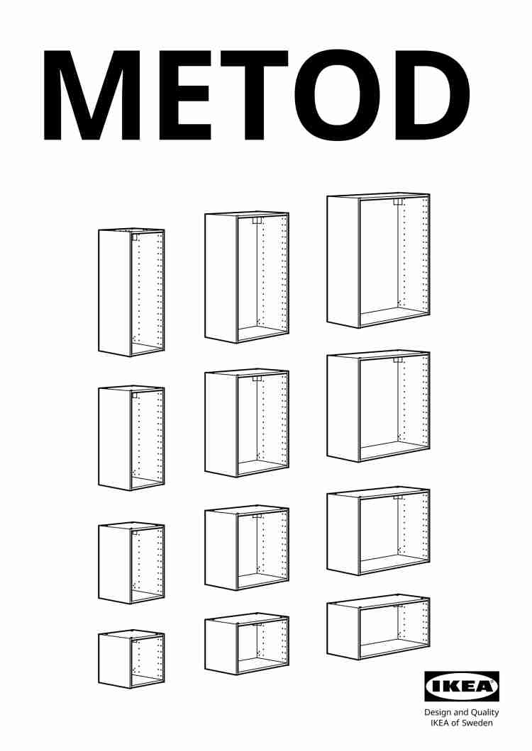 Cover for IKEA METOD Wall Cabinet